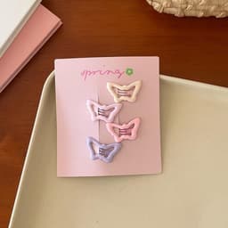 Kẹp Tóc 32 Chi Tiết Cho Bé Gái Ngôi Sao / Nơ / Xương Nổ Kẹp Phụ Kiện Tóc Cho Bé VINBEO 8