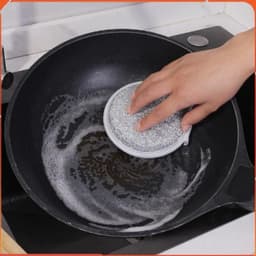Combo 3 Miếng Bọt Biển Rửa Bát Dây bạċ, Miếng Rửa Bát Chén Đĩa, Cọ Rửa Xoong Nồi Bằng Sợi Kim Loại Tiện Dụng 3