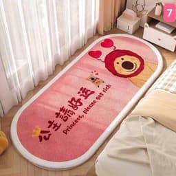 thảm chân Cute cao cấp lông hình capybara melody pompompurin pocha cinnamol hello kitty kuromi 【Nhận Sỉ】 6