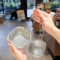Vợt nhúng lẩu, nhúng mì - Muôi cài nồi lẩu lọc vớt thức ăn nhúng lẩu bằng inox 304 an toàn 3
