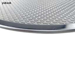 Khay nướng bánh Pizza bằng nhôm 6 inch -17 inch Màn hình phẳng Dây lưới thực phẩm giòn 8