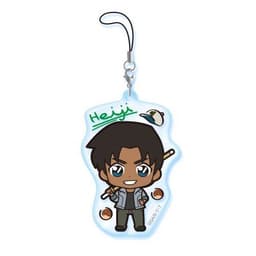 (mua 1 tặng 1) Dây treo điện thoại DETECTIVE CONAN ver TÊN anime chibi mica trong acrylic xinh xắn 5