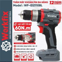 Máy Mài, Máy Cắt Pin DRAMA AG7600PRO Công Tắc Bụng, Không Chổi Than, Motor Ruột Đồng, 3 Cấp Tốc Độ 8