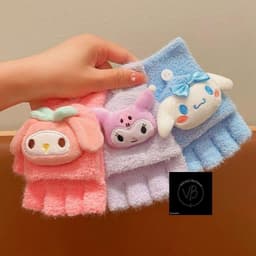Găng Tay - Tất Tay Kuromi Sang Trọng Melody Cinnamoroll Cho BÉ siêu dễ thương VINBEO 8