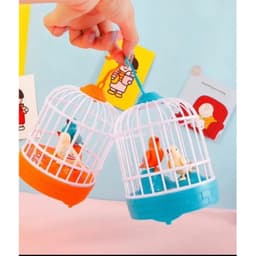Đồ Chơi Lồng Chim Hót Có Nhạc Và Đèn Cảm Biết Khi Vỗ Tay 3