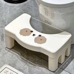 Ghế kê chân toilet, ghế để chân bồn cầu hỗ trợ đi vệ sinh đúng cách giúp tư thế vệ sinh khoa học chống táo bón hiệu quả 9