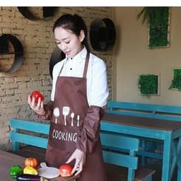 Tạp Dề Cooking,Có Túi đựnġ Và Lau Tay,Làm Bếp,Pha Chế,Phục Vụ,Bán Cafe Dễ Thương,Chống Thấm Nước Tốt VINBEO 3
