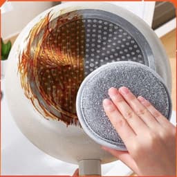 Combo 3 Miếng Bọt Biển Rửa Bát Dây bạċ, Miếng Rửa Bát Chén Đĩa, Cọ Rửa Xoong Nồi Bằng Sợi Kim Loại Tiện Dụng 9