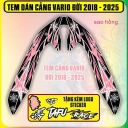 Tem Dán Cảng Vario 125 150 Đời 2018 Đến 2025 Mẫu mới Đẹp lạ 4