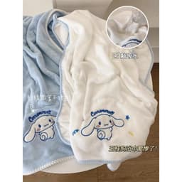 Bộ Khăn Tắm và Khăn Mặt Thỏ Cinnamoroll Dễ Thương, Siêu Hút Nước, Họa Tiết xᶖnh Xắn, êm ái tuyệt vời! 8