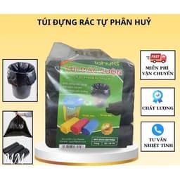 SET 3 CUỘN TÚI đựnġ RÁC TỰ PHÂN HỦY SINH HỌC 55x65 cm 1