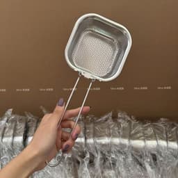 Vợt nhúng lẩu, nhúng mì - Muôi cài nồi lẩu lọc vớt thức ăn nhúng lẩu bằng inox 304 an toàn 9