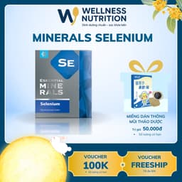Thực phẩm bảo vệ sức khỏe Essential Minerals Selenium Siberian  60 viên 1