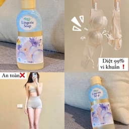 Nước giặt đồ lót Lingerie Kobayashi 120ml 2