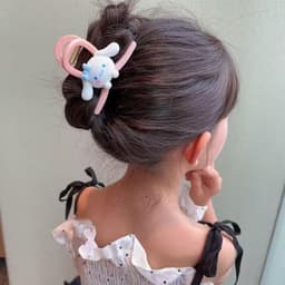 Sét 4 Kẹp Tóc Càng Cua Hình Gấu Dâu Siêu Kute Cho Bé Gái  -  Cặp Tóc Hoạ Tiết Hoạt Hình Cho Bé VINBEO 5