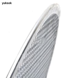 Khay nướng bánh Pizza bằng nhôm 6 inch -17 inch Màn hình phẳng Dây lưới thực phẩm giòn 7