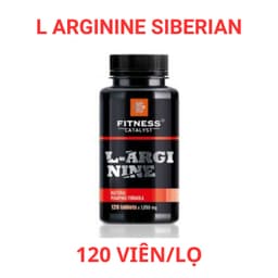 L arginine thực phẩm bảo vệ sức khỏe Fitness Catalyst. L-Arginine - 120 viên/lọ 2