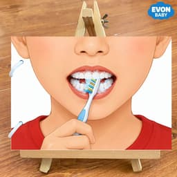 Thẻ Flash EVON BABY dạy bé tập nói - Giúp Bé Tập Tương Tác Mắt - Giao Tiếp Bằng Mắt 4