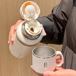 Bình giữ nhiệt inox 316 cao cấp kèm nắp uống nước và quai tay cầm tiện lợi 4