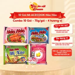 (Thùng 30 Gói)Mì GOOD Phở Gà 68g Chính Hãng - Mì Ăn Liền Hương Vị Phở Gà, Mì Gói Tiện Lợi Thơm Ngon Đậm Đà Cho Gia Đình 4
