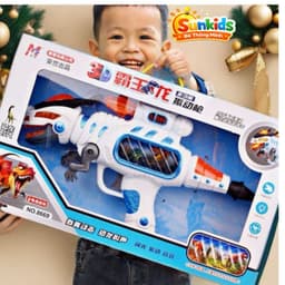 Khủng long rô bốt cầm tay có đèn có nhạc vui nhộn cho bé trai Shop SUNKIDS Sunkids 1