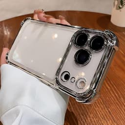 Ốp điện thȯại Trong Suốt Chống Sốc Bốn Góc cho iPhone 17 Air 16 15 14 13 12 11 17 pro max XR XS max 2