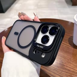 Ốp lưng tản nhiệt mờ nâng cấp, ốp lưng điện thȯại từ tính cho iPhone 16 11 12 13 14 15 16 pro max plus 6