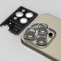 Kính cường lực bảo vệ Camera Cho iPhone 16 pro 15 14 plus 13 12 11 pro max ​​Lớp phim ống kính​​ 8