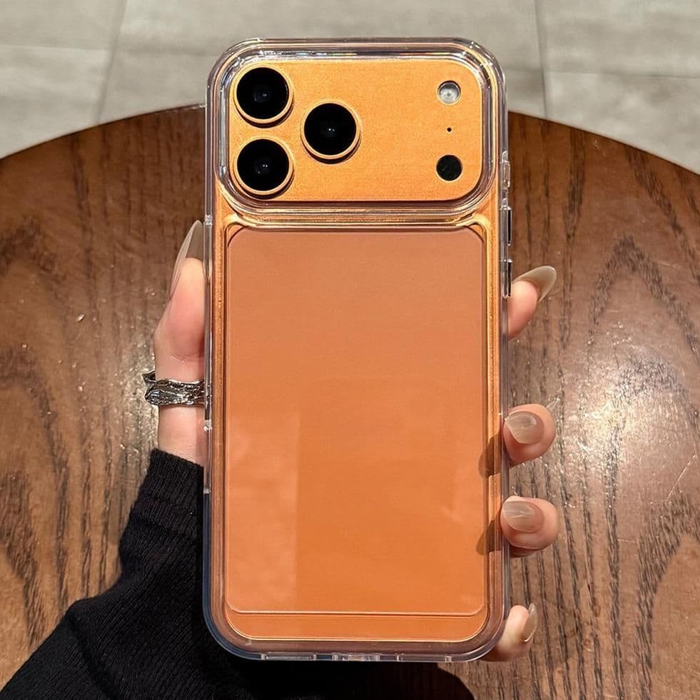 Ốp lưng điện thȯại chống sốc trong suốt cho iPhone 17 Air 16 15 14 13 12 11 17 Pro max đơn giản và cao cấp