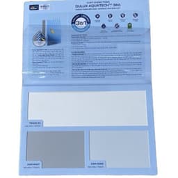 (Ship toàn quốc)- VLXD Chống thấm màu lăn trực tiếp không cần sơn lót DULUX AQUA TECH - không chứa chì và thuỷ ngân 8