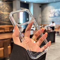 Ốp lưng điện thȯại chống sốc trong suốt cho iPhone 17 Air 16 15 14 Plus 13 12 11 17 pro max XR X 8Plus 6
