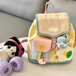 VINBEO Ba Lô LUCI mini Màu Tương Phản Dễ Thương Nhật Bản Hàn Quốc Thời t\rang sinh viên giản dị  ngọt ngào (AH002) 1