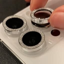 Phim bảo vệ ống kính đèn flash chống trầy xước có thể tháo rời cho iPhone 17 16 15 14 plus 13 12 11 17 Pro max 8