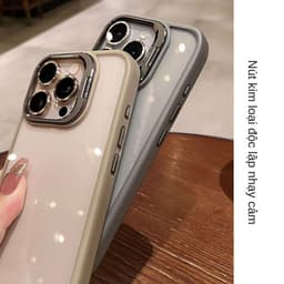 Giá đỡ ống kính ẩn Vỏ chống sốc​ Phù hợp cho iPhone 16 15 14 plus 13 12 11 pro max Phim ống kính miễn Phí 8