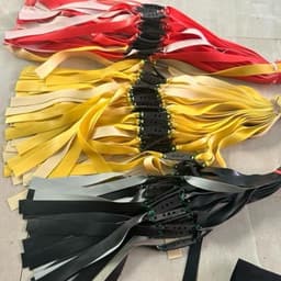 Combo 1kg bi+ 5 dây thun cao su kháng lực buộc sẵn da dài 15cm. Bi có nhiều loại 6.35mm, 7mm, 8mm 4
