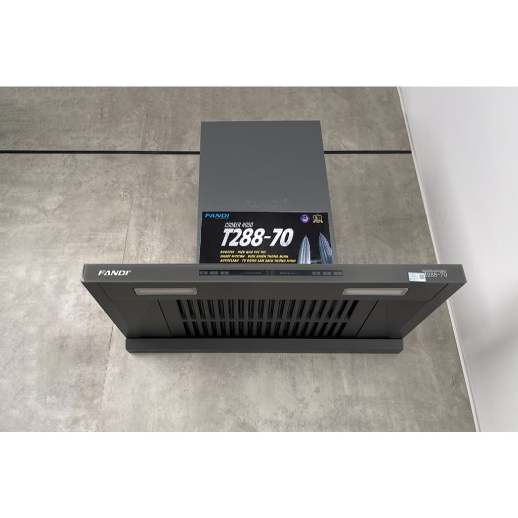 Máy hút mùi  FANDI T288-70 | Nhập khẩu Malaysia | Công nghệ tự làm sạch