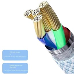 Cáp Sạc Nhanh PD 20w Dài 2M, 1M Type C to Type C Dây Sạc Nhanh Dù Chống Đứt Dùng Cho Củ Cạc Nhanh ip Type C To Lᶖght 8
