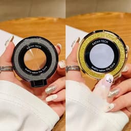 Giá đỡ điện thȯại nhẫn đeo tay lấp lánh-Giá đỡ bàn có thể điều chỉnh-Tương thích với nhiều thiết bị 6