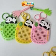Đồ Chơi Móc Khoá Bảng Vẽ Nam Châm, Móc Khoá Bi Thép - Móc Khoá Xếp Hình Số Treo Balo, Túi Xách Sunkids Sunkids 3