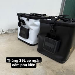 Thùng Đựng Cá Gấp Gọn Và Đế Cứng EVA MINGTU Đa Chức Năng TIÊU KHIẾT. 8