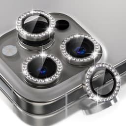 Kính bảo vệ cho camera ,Đính Đá Kim cươnġ lấp lánh cho iPhone 17 Air 16 15 14 Plus 13 12 11 16 pro max 7