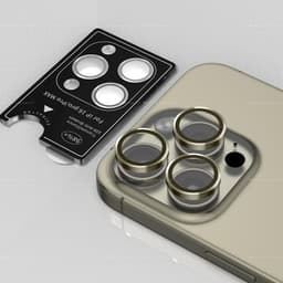 Kính cường lực bảo vệ Camera Cho iPhone 16 pro 15 14 plus 13 12 11 pro max ​​Lớp phim ống kính​​ 3