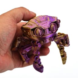 Đồ chơi In 3D Cyberpunk Cua Cơ Cua Di Động Khớp Quà Tặng Mô Hình Có Thể Mở Được 4