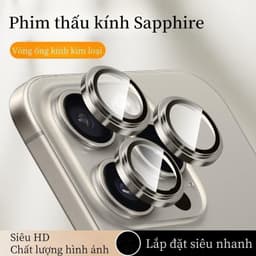 Thích hợp cho iPhone 17 16 15 14 13 12 11 17 Pro max Vòng ống kính kim loại chống trầy xước bảo vệ camera 5