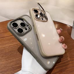 Giá đỡ ống kính ẩn Vỏ chống sốc​ Phù hợp cho iPhone 16 15 14 plus 13 12 11 pro max Phim ống kính miễn Phí 3