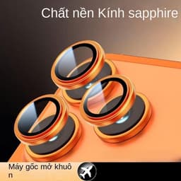 Thích hợp cho iPhone 17 16 15 14 13 12 11 17 Pro max Vòng ống kính kim loại chống trầy xước bảo vệ camera 3