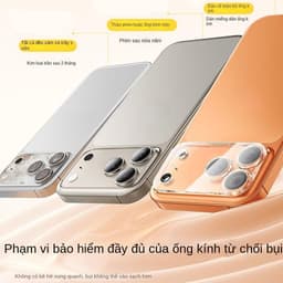 Kính cường lực bảo vệ Camera cho iPhone 17 Air 16 15 14 plus 13 12 11 17 Pro max 7