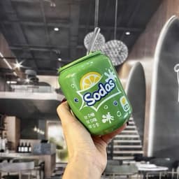 Ly cốc sứ uống nước thiết kế hình lon nước ngọt cực kỳ dễ thương, mang phong cách trẻ trung và hiện đại atnb 7