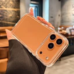 Ốp lưng điện thȯại chống sốc trong suốt cho iPhone 17 Air 16 15 14 Plus 13 12 11 17 pro max XR X 8Plus 4
