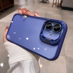 Giá đỡ ống kính ẩn Vỏ chống sốc​ Phù hợp cho iPhone 16 15 14 plus 13 12 11 pro max Phim ống kính miễn Phí 5
